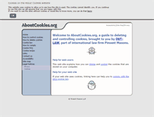 Tablet Screenshot of aboutcookies.org